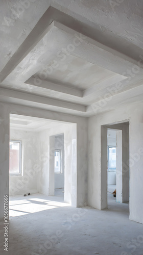 Rénovation d'un espace intérieur moderne.