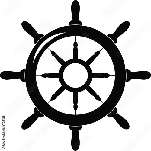 ship steering wheel