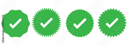 check box icon with correct, accept checkmark icons green tick box, check list circle frame - checkbox symbol sign. check mark box square frame.