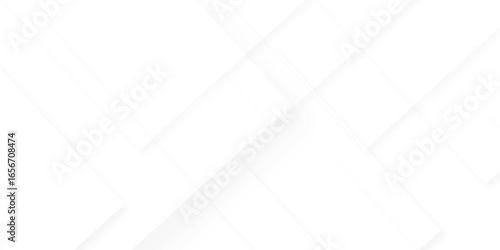 Abstract geometric technology background  white color box line banner digital triangular element paper surface .	
