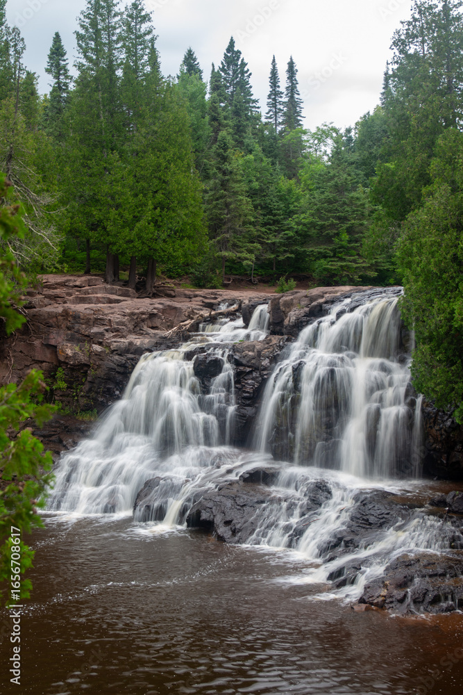 Fototapeta premium Flowing Water Trails