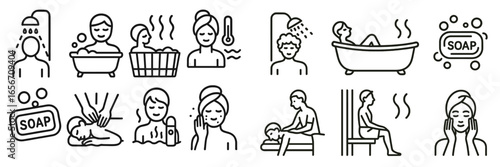 Relaxing spa activities showcase various wellness practices for rejuvenation and self-care in a serene environment