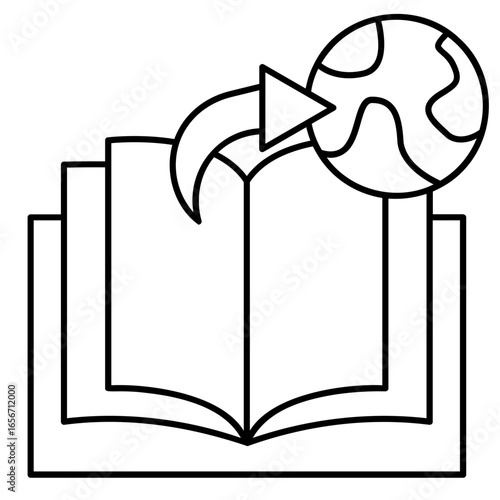 Line Publication Icon