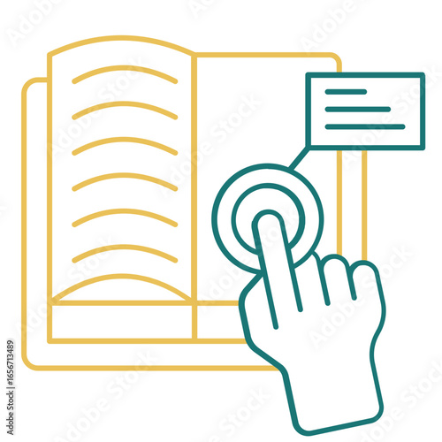 Illustration Interactive Icon