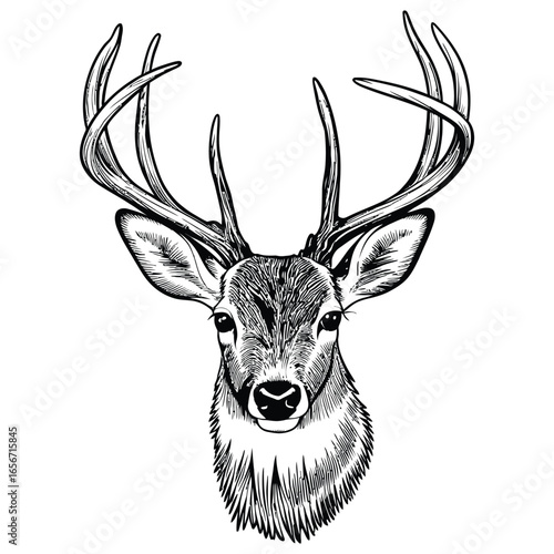 deer head silhouette