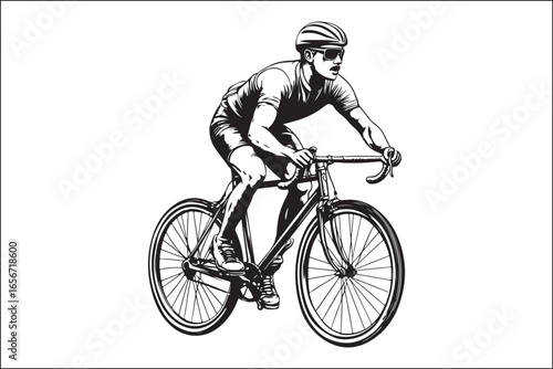 Mountain Biking Silhouette Pack | Extreme Cycling Vector Set