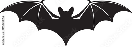 bat with outstretched wings silhouette royalty free stock photos premium quality