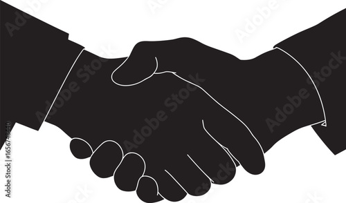 two hands shaking in agreement silhouette royalty free stock photos premium quality