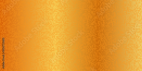 Gold disco party pattern. Yellow square sequin mosaic texture background. Abstract golden shining glitter halftone wallpaper. Pop up comic sparkling glitter backdrop. Modern