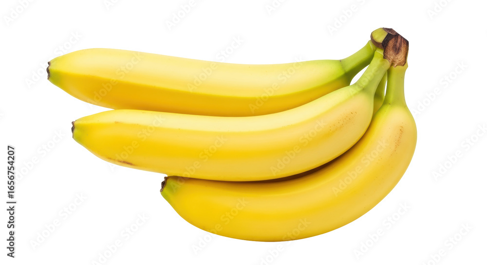Isolated Bunch of Bananas Isolated Bunch of Bananas