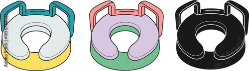 Buy toilet training seat with handles for toddler potty training