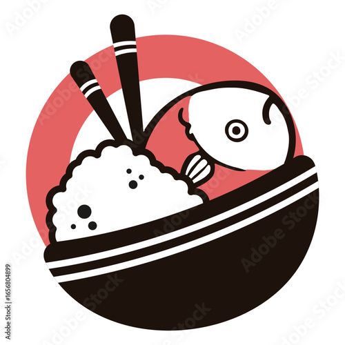 Asian dish logo