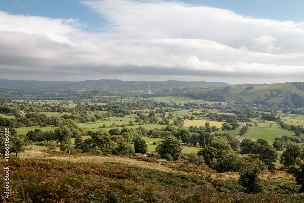 Naklejka premium Views from the Peak District National Part, England