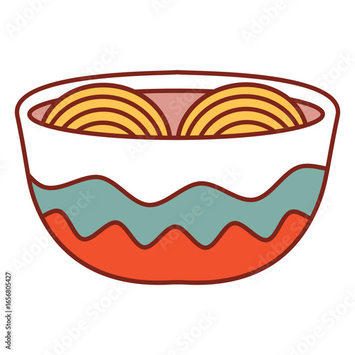 Bowl of ramen noodles food