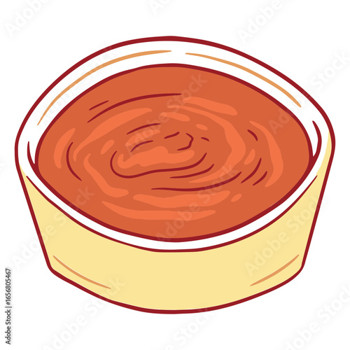 Bowl of tomato sauce