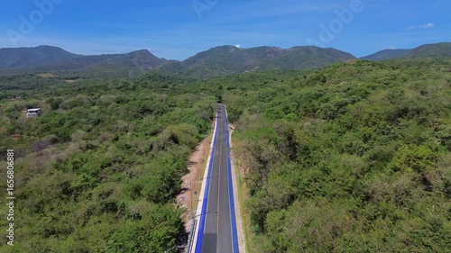 Aerial view of Surf City 2 in El Salvador