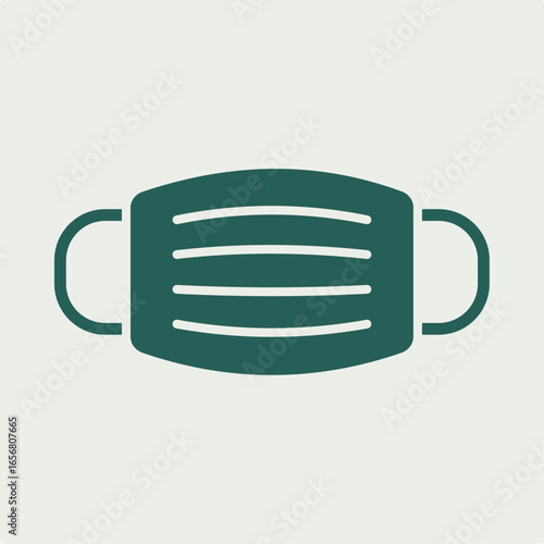 Protective Mask trendy useful vector Illustration design handsome colorful background