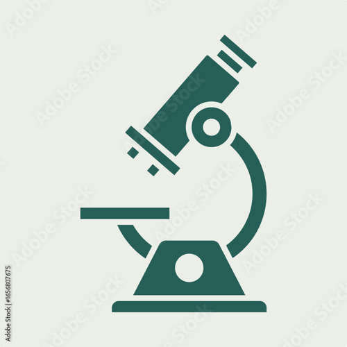 Microscope trendy useful vector Illustration design handsome colorful background