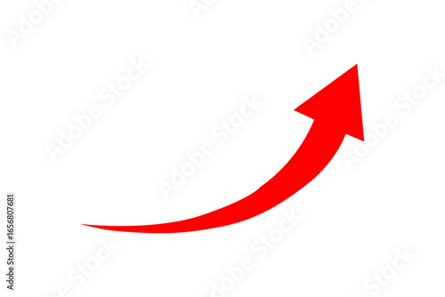 Free Download red arrow on white background,
Read Curve Arrow Icon on Transparent Background | Flat Style Direction Symbol for Website, Logo, App & UI - GFXLoad