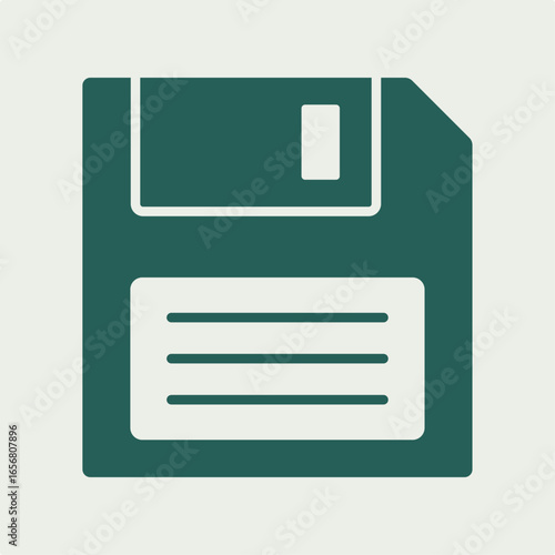 Floppy trendy useful vector Illustration design attractive colorful background