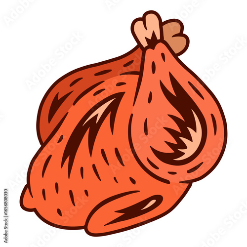 Food full chicken meal