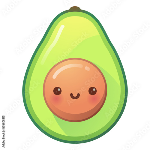 Happy avocado gradient