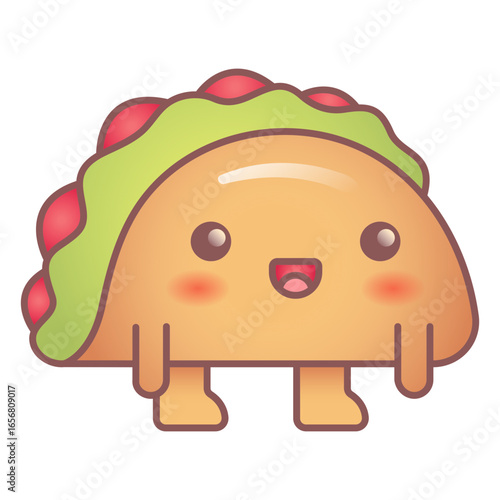 Happy taco kawaii