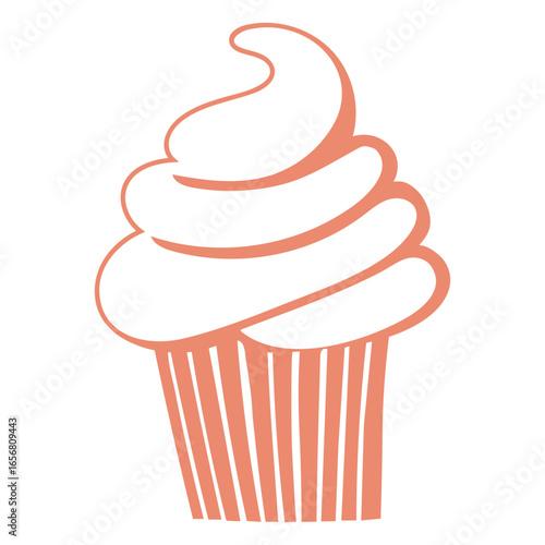 Ice cream cone filled-stroke