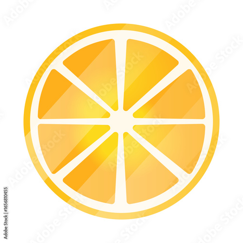 Lemon slices top