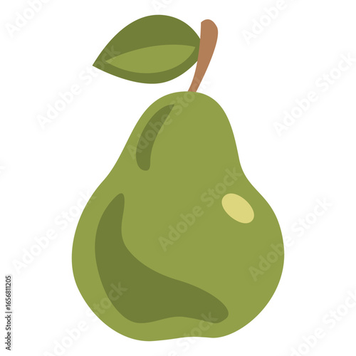 Pear flat food