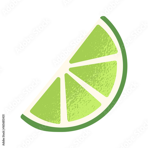 Sliced lemon side
