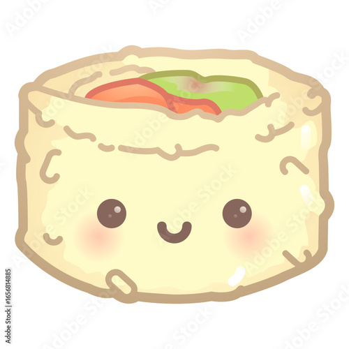 Uramaki roll gradient