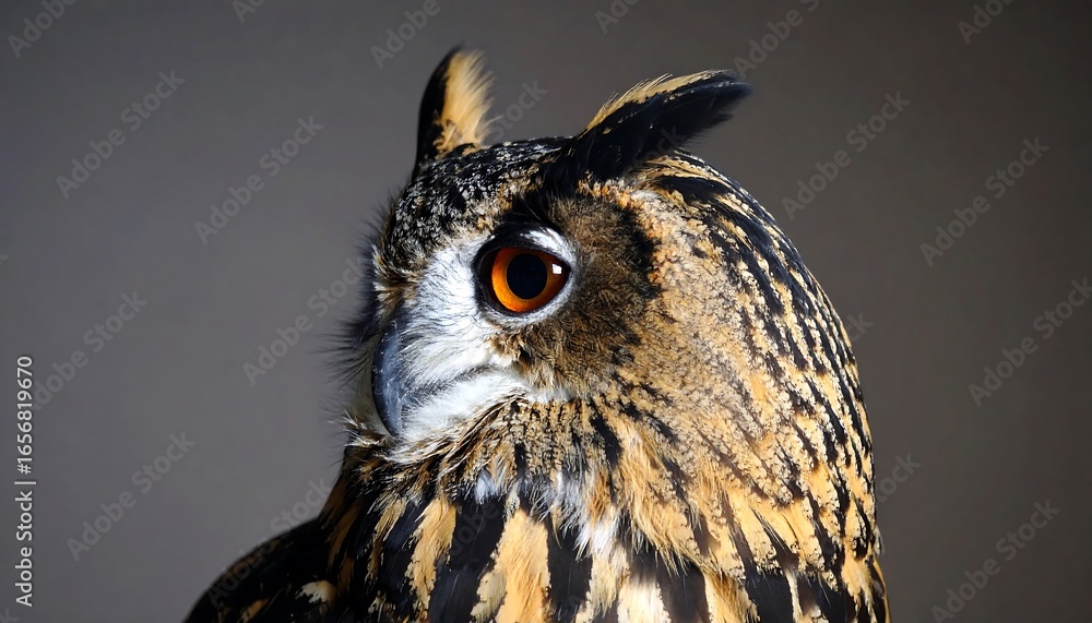 Fototapeta premium Close-up owl portrait