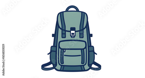 cartoon backpack logo, cartoon camping illustration, cartoon backpack doodle, cartoon backpack design, cartoon trail bag, cartoon expedition backpack, cartoon travel symbol, cartoon adventure illustra