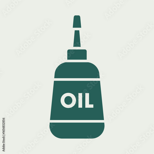 Sewing machine oil green trendy useful vector Illustration design magnificent colorful background