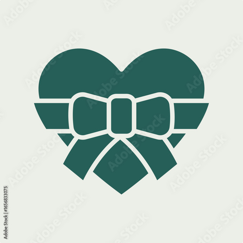 Valentine heart trendy useful vector Illustration design magnificent colorful background