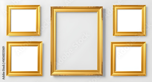 golden, frame, isolated, border, decorative, vintage, luxury, elegant, ornate, classic, design, template, gold, background, vector, artwork, shiny, empty, rectangular, round, antique, metallic, photo 