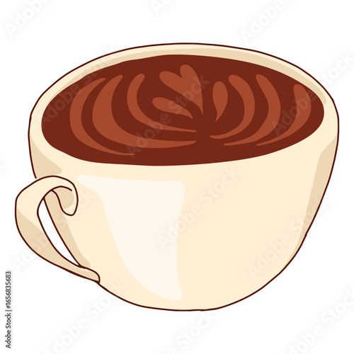 Coffee illustration cup
