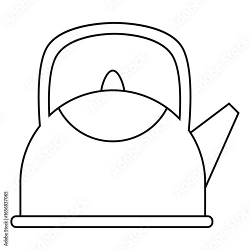 Teapot stroke icon