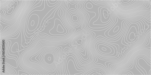 Abstract geometric seamless pattern, a retro vector illustration of colorful swirl shapes on a textured backdrop for vintage fabric design. paper texture Imitation of a geographical map shades. Topo