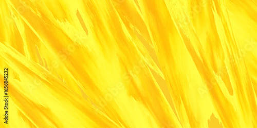 Abstract yellow painted texture with vibrant brush strokes rough artistic surface hand-painted gradient background for creative posters prints digital artwork greeting cards invitations.