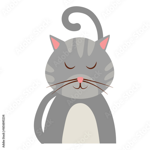 Sleepy cat avatar