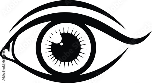 Stylized eye symbol