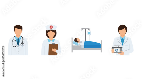 Medial Illustrations for illustrations and graphics -Healthcare illustrations vectors