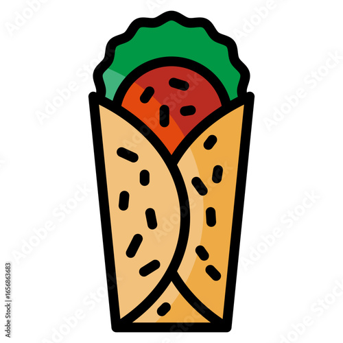 Wrap  Icon Element For Design