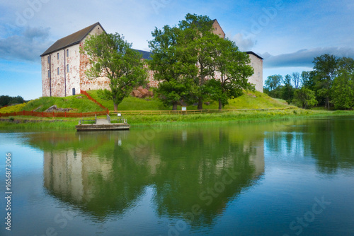 Medieval Kastelholm castle ...