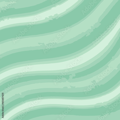 Mint green silk fabric with subtle floral pattern, draped in soft waves. Elegant, smooth texture suitable for fashion or interior design. Textile design. fabric store. Paris.