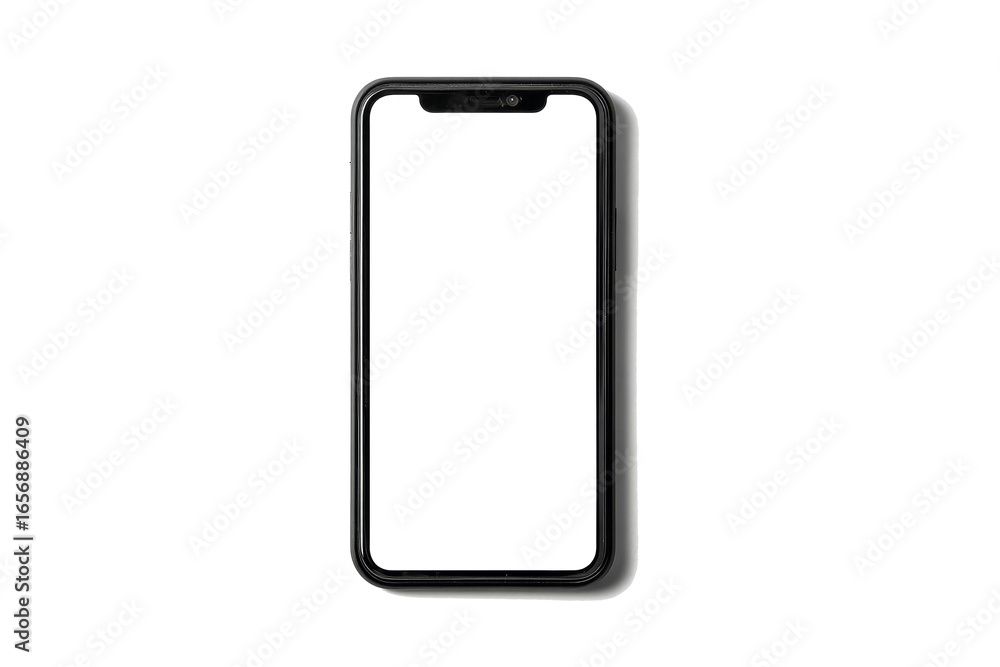 A black phone with a white background. PNG transparency. A black phone with a white background. PNG transparency.