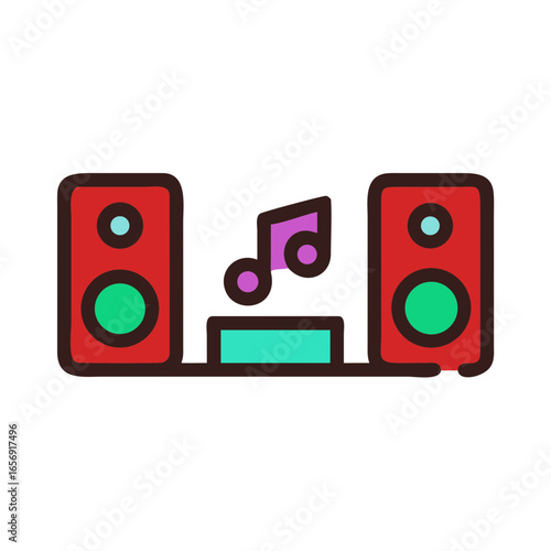 audio speakers, Home theater , audio system