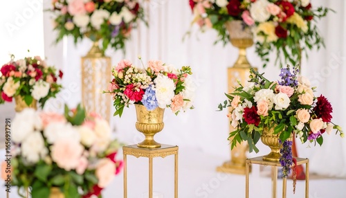 Wallpaper Mural Elegant floral arrangements Torontodigital.ca